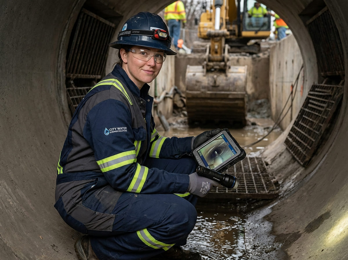 Sewer Line Inspection & Replacement in Apison